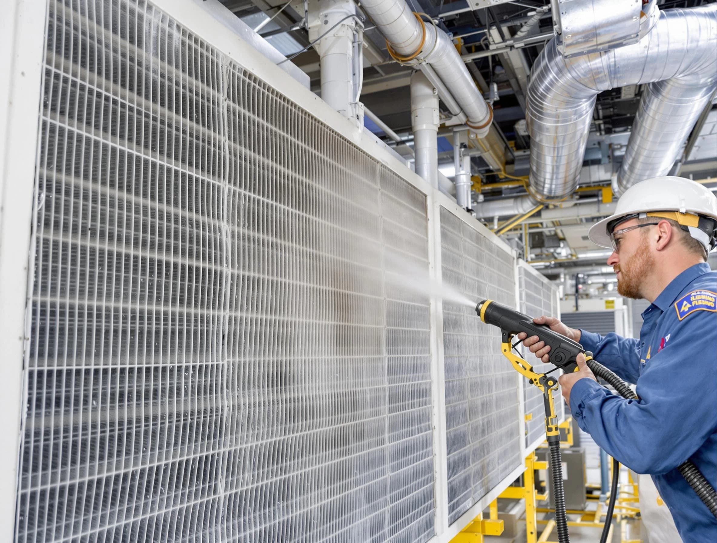 Professional commercial coil cleaning by Gresham Park Air Duct Cleaning in Gresham Park