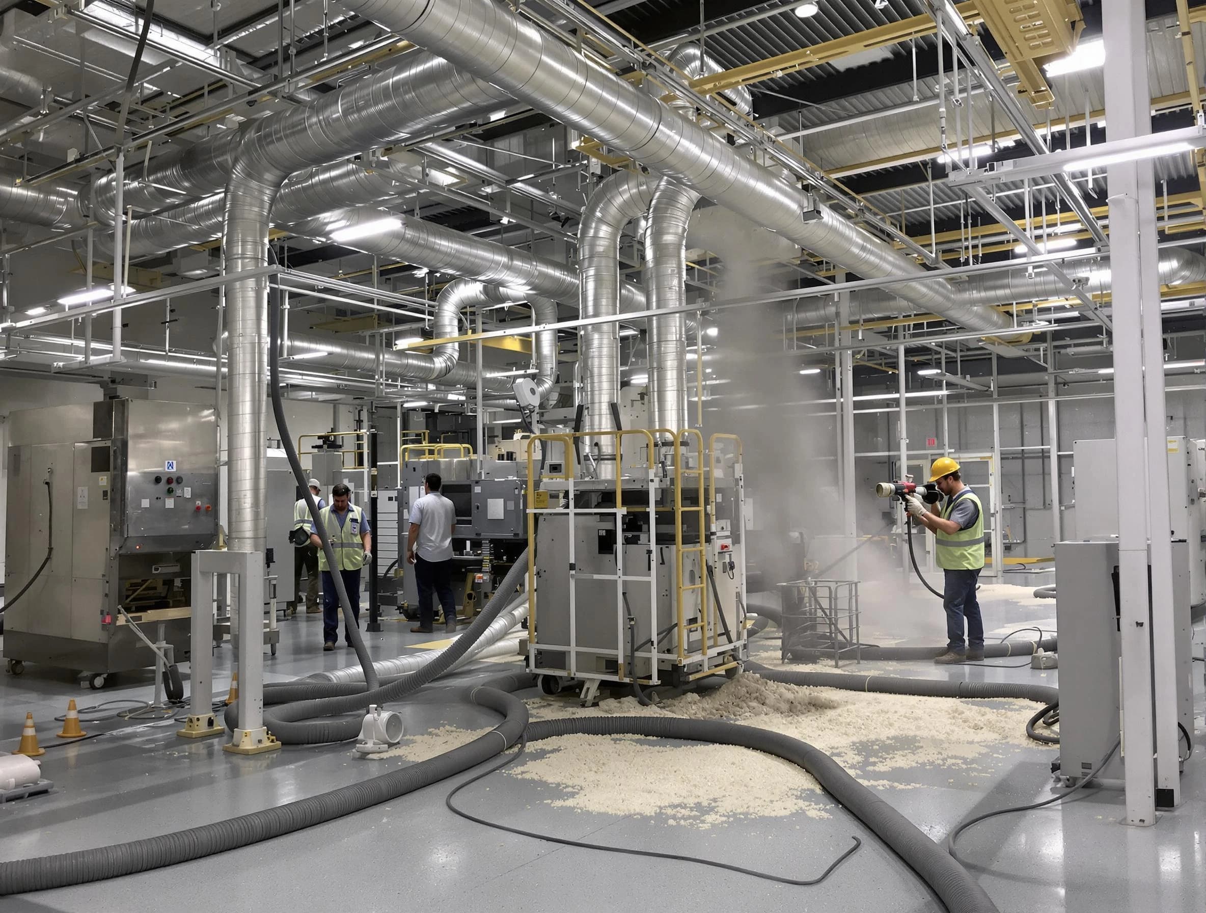 Heavy-duty industrial duct cleaning by Gresham Park Air Duct Cleaning in Gresham Park