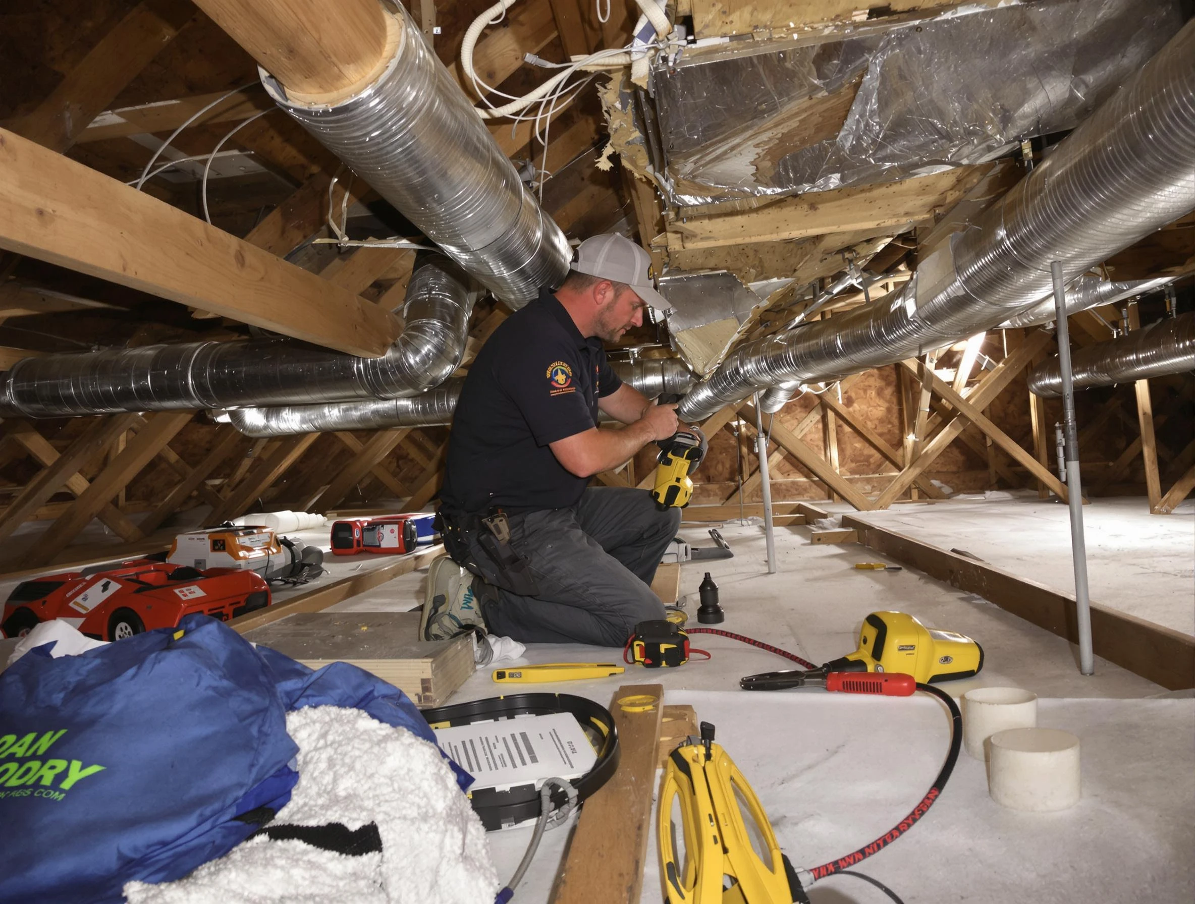 Professional air duct repair by Gresham Park Air Duct Cleaning in Gresham Park