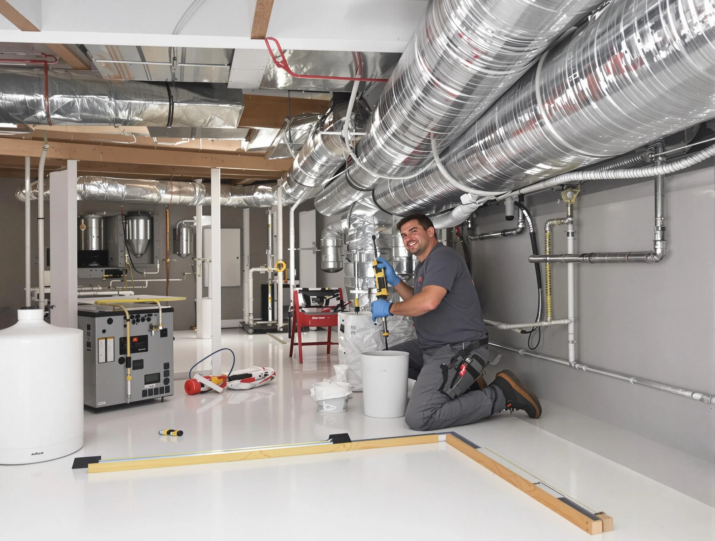 Professional duct sealing service by Gresham Park Air Duct Cleaning in Gresham Park